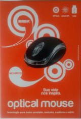 MOUSE USB KMEX MO-M833 PRETO