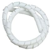 ORGANIZADOR DE CABOS 12MM BRANCO 1.2M