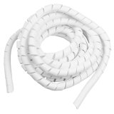 ORGANIZADOR DE FIOS ESPIRAL 3/4 FRONTEC 5M BRANCO