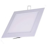 PAINEL LED DE EMBUTIR 30X30  24W 6500K QUADRADO BRANCA AVANT