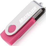 PEN DRIVE 16GB ROSA MULTILASER PD688