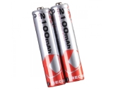 PILHA RECARREGAVEL AAA  1000 MAH MOX C/2