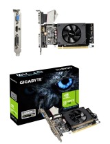 PLACA DE VIDEO 2GB NVIDIA GT710 DDR3 64 BITS HDMI/VGA/DVI LOW PROFILE