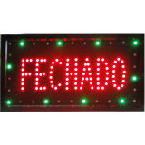 PLACA LED - FECHADO