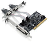 PLACA PCI 2 SERIAS +1 PARALELA MULTILASER GA129 D9956