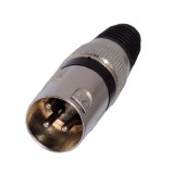 PLUG CONECTOR CANON XLR MACHO PT