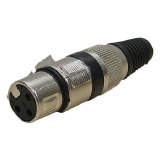 PLUG CONECTOR CANON XLR FEMEA PT