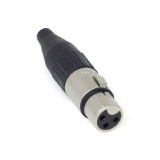 PLUG CONECTOR  SA2X  XLR FEMEA SANTO ANGELO