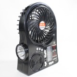 RADIO AM/FM/USB/SD / COM BATERIA / LANTERNA LED / VENTILADOR LELONG LE-668