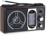 RADIO LEOTEC MARROM FM/AM/MW1/MW2 LT-2008/ LT 2009 200W SEM USB