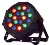 CANHÃO REFLETOR 18 LEDS 1W CADA LED RGB LK-183 / LK-184