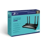 ROTEADOR TP-LINK WIFI6  AX10 DUAL BAND GIGABIT ARCHER  AX1500 WIFI 6 PRETO