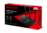 ROTEADOR  MERCUSYS 300MBPS MW330HP HIGH POWER 3 ANTENAS EXTERNAS 7DBI