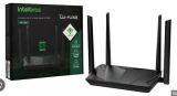 ROTEADOR FORCE GIGA INTELBRAS W6 1500 DUAL BAND 4 ANTENAS EXTERNAS