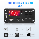 PLACA SOM AMPLIFICADA MODULO 12V 2X 25W FM/USB/MP3/BLUETOOTH B1-1-36