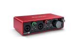 INTERFACE DE AUDIO PROFISSIONAL FOCUSRITE SCARLETT 2I2 4GERACAO