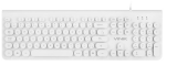 TECLADO DYNAMIC CIRCLE BRANCO VINIK DC110B