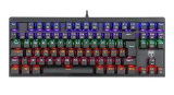 TECLADO USB GAMER MECANICO T-DAGGER CORVETTE RAINBOW