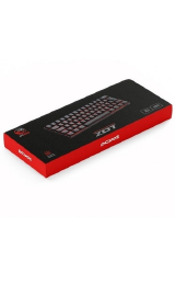 TECLADO GAMER MECANICO PCYES ZOT PZOHBLV SWITCH AZUL 107992