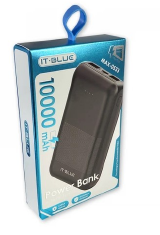 POWER BANK IT BLUE 10000 MAH - MAX-0533