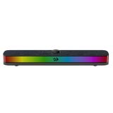 SOUNDBAR GAMER REDRAGON NEO RGB PRETO USB-C BLUETOOTH 10W RMS COM CONTROLE DE VOLUME GS515