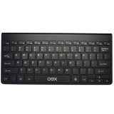 TECLADO BLUETOOTH SEM FIO OEX TC501 ELITE SLIM PRETO