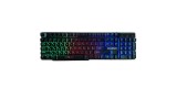 TECLADO GAMER GAMEMAX RGB MULTIMIDIA K207 USB