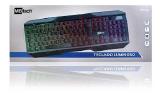 TECLADO LUMINOSO USB MBTECH MB54335