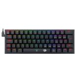 TECLADO MECANICO REDRAGON ANIVIA RGB SWITCH MARROM K614 PRETO