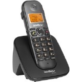 TELEFONE SEM FIO COM VIVA VOZ INTELBRAS TS5120 COM IDENTIFICADOR E ENTRADA FONE P1