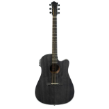 VIOLAO ELETROACUSTICO AÇO FOLK CUTAWAY OKOUME TAGIMA TBW 200 PRETO