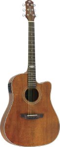 VIOLAO ELETROACUSTICO AÇO FOLK STRINBERG SD200-C SMS MAHOGANY