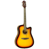 VIOLAO  ELÉTROACUSTICO AÇO FOLK STRINBERG AF60-C SUNBURST